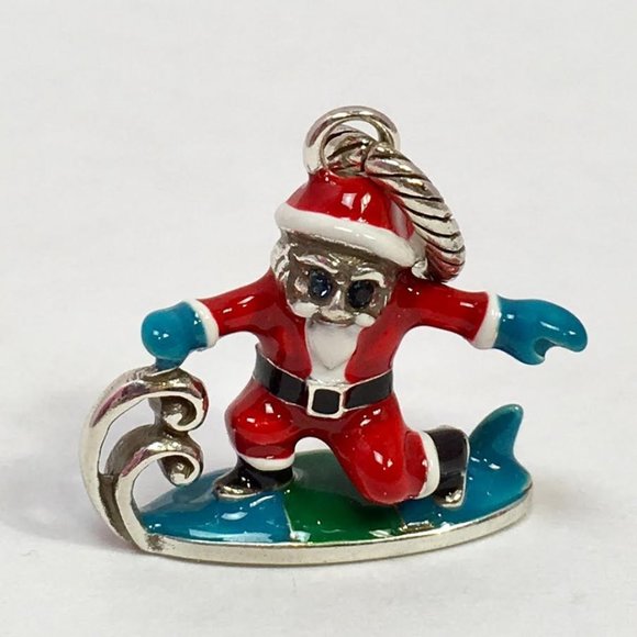 COPY - Brighton Surfing Santa Charm, New - Picture 1 of 1